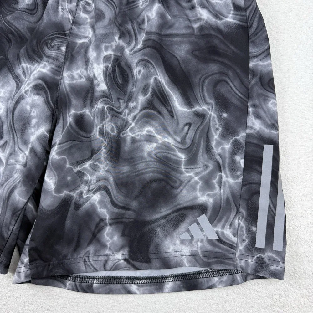 Adidas Own the Run‎ Allover Print Gray 7